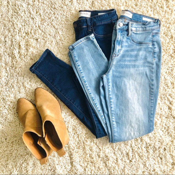 PacSun Denim - Two Pairs of Pacsun Jeggings Size 26